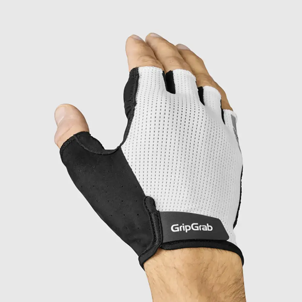 GripGrab EXPLR RC Max Padded Zomer Fietshandschoenen Wit