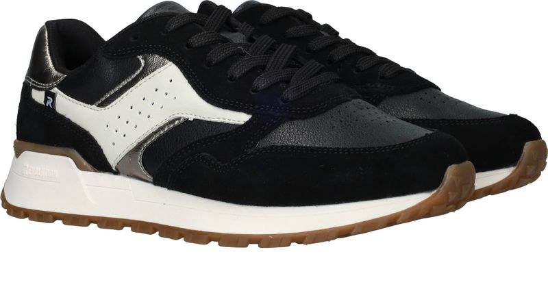 Rieker Sport Sneakers Zwart Dames