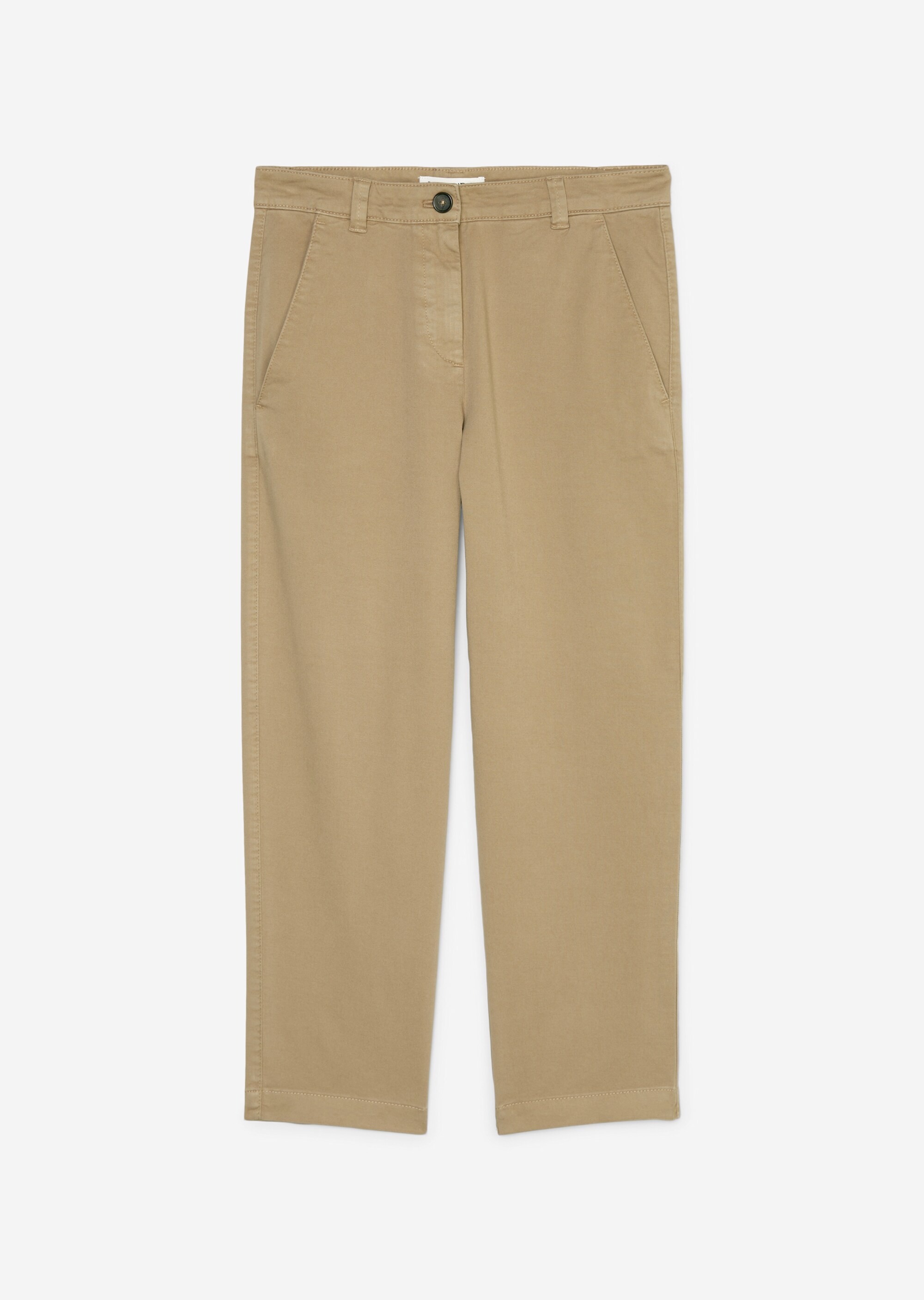 Hose im Chino-Stil straight fit aus Organic Cotton-Stretch-Twill