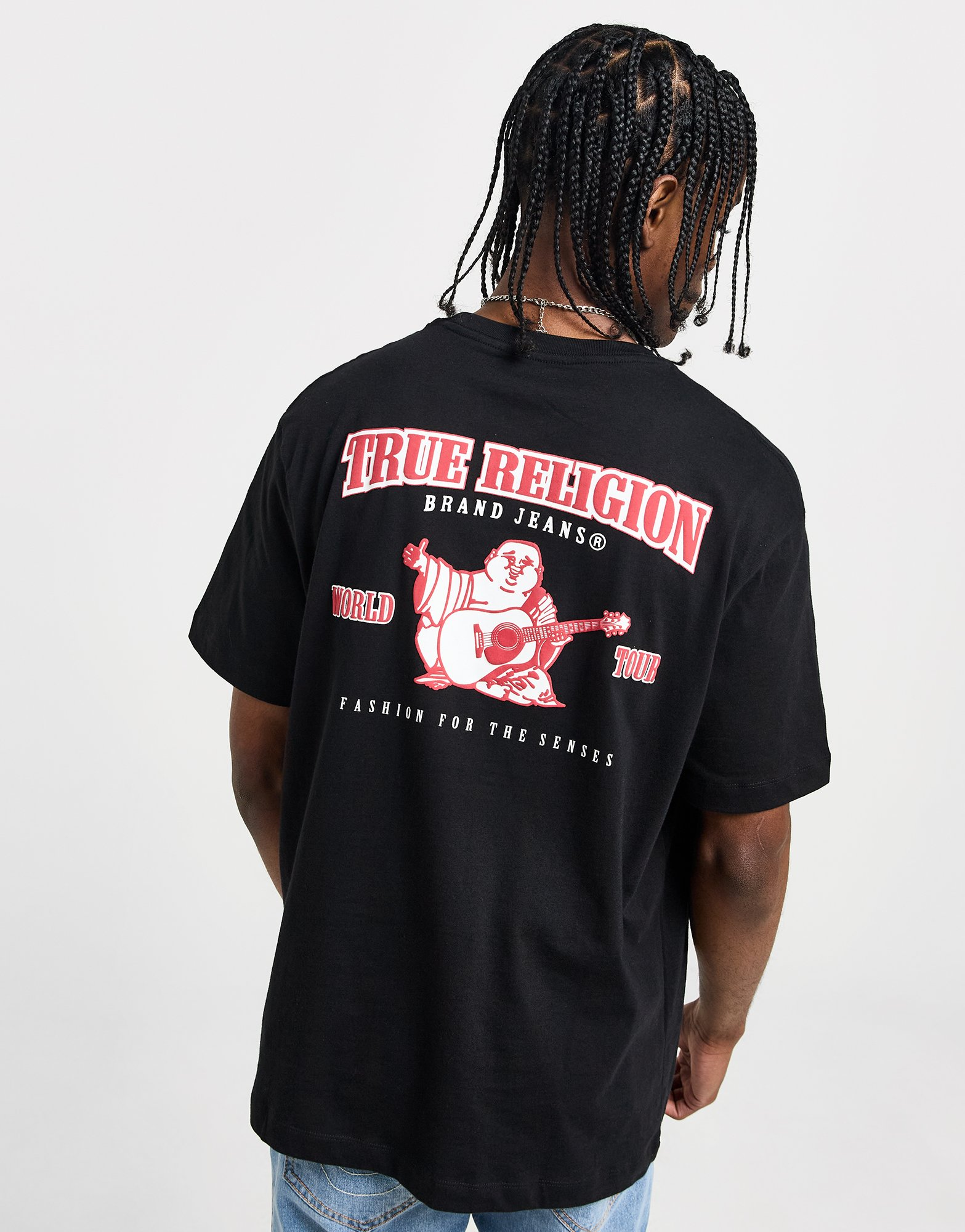 True Religion T-shirt Buddha Homme