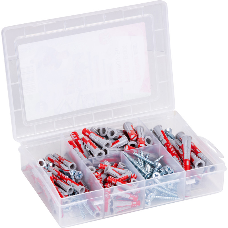 Fischer PROFI-Box Duopower pluggen en schroeven 150-delig