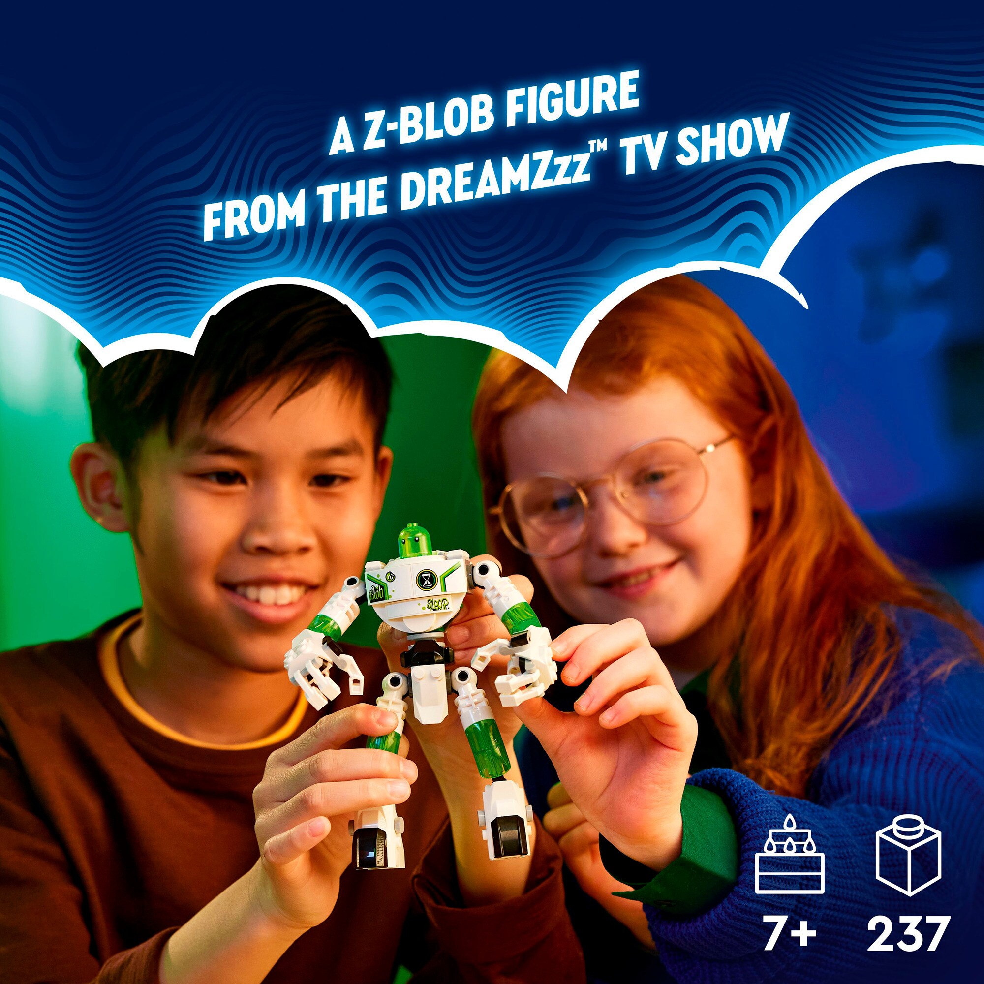 LEGO Konstruktionsspielzeug DREAMZzz Mateo und Roboter Z-Blob