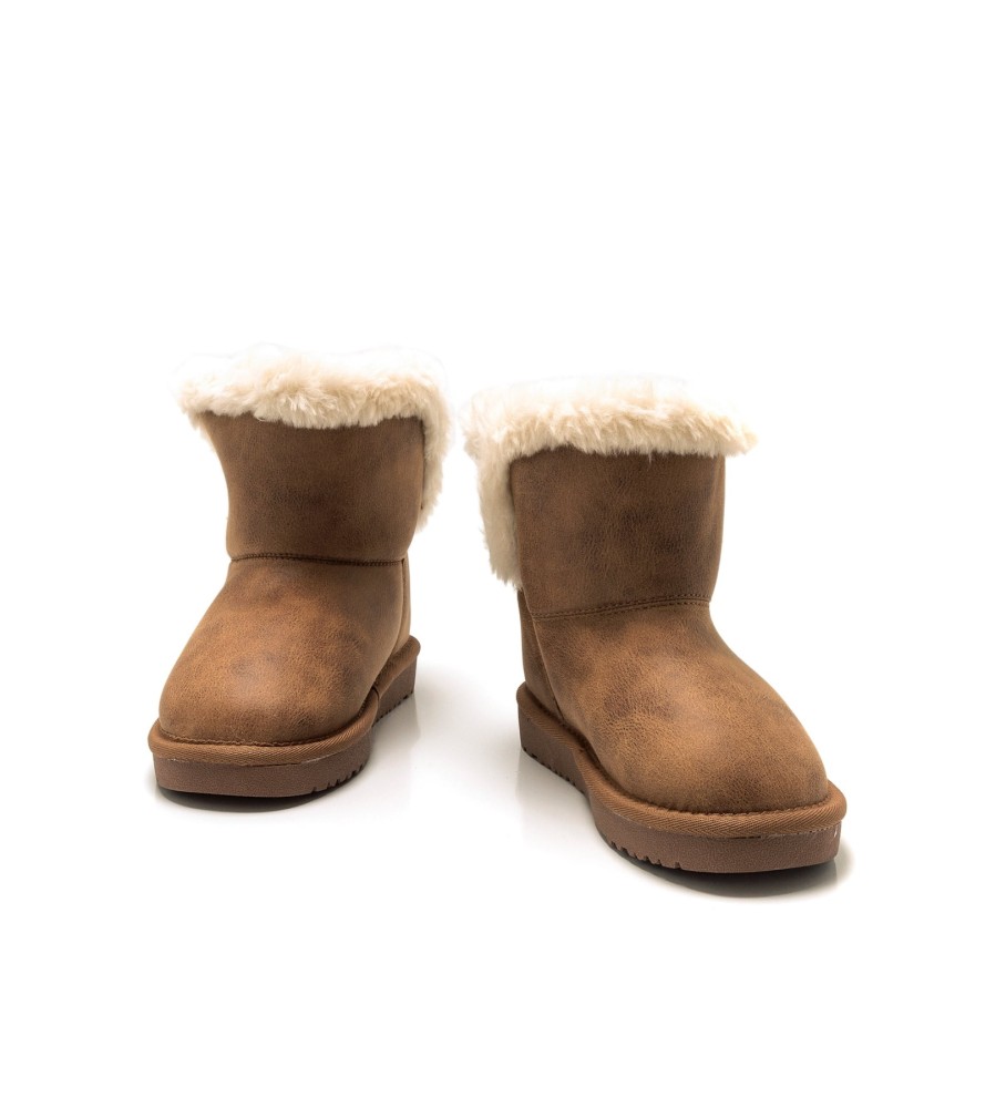 Botins Mustang Kids Sky Marron