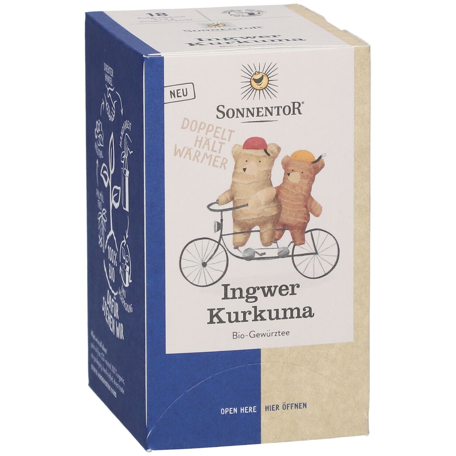 SonnentoR® Ingwer Kurkuma Tee