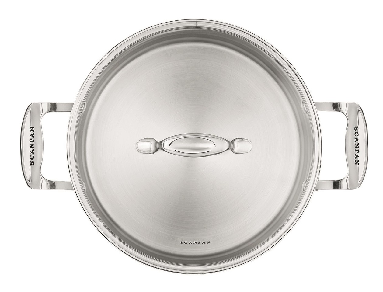 Scanpan - Impact 4.8L Støbejernsgryde med Låg
