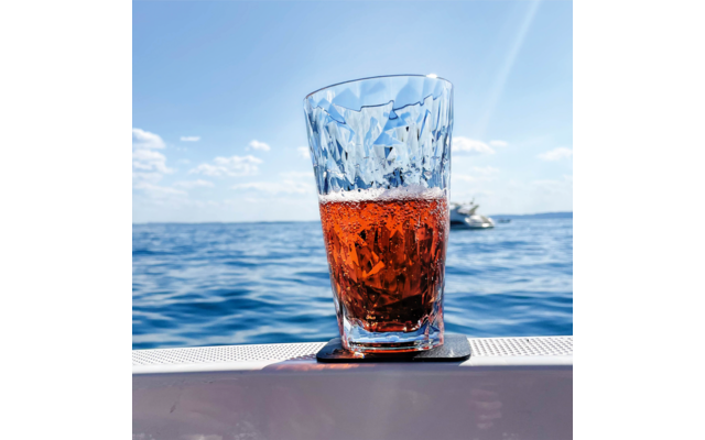 Silwy Magnet-Kunststoffgläser LONGDRINK GREY