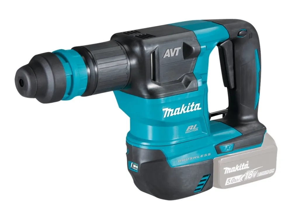 Makita DHK180Z - Mejselhammer - ledningfri - SDS-plus - 3.1 Joule - intet batteri - 18 V - SOLO