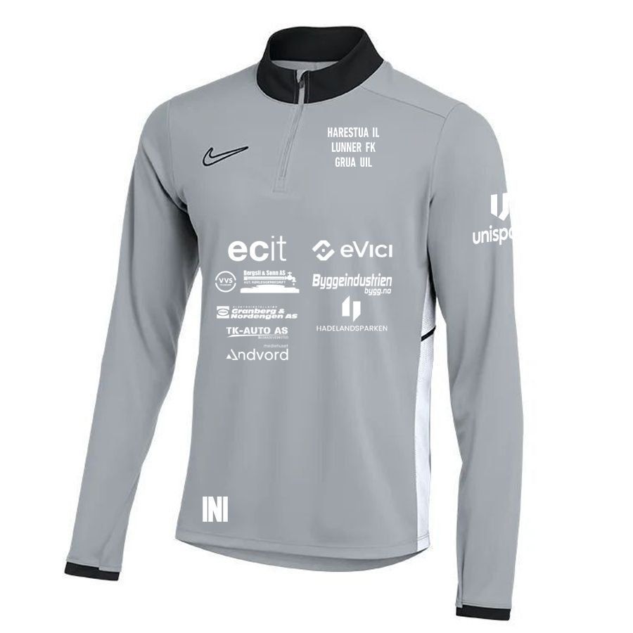 Harestua IL Nike Maillot d'Entraînement Academy 25 - Gris/Noir/Blanc
