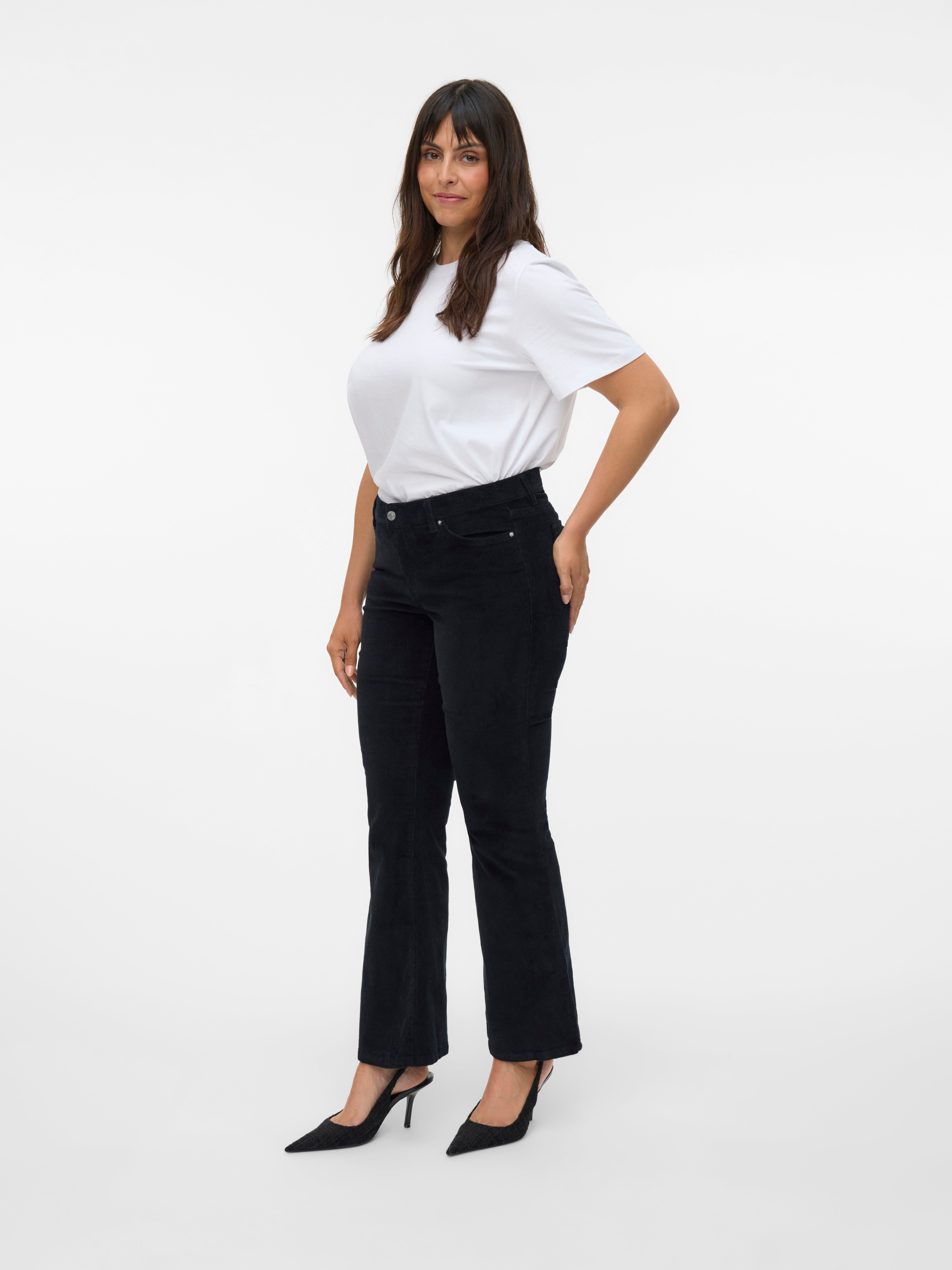 VMCSIRI Mid rise Corduroy Broek