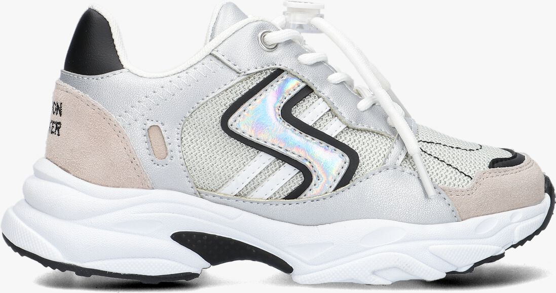TON & TON zilveren ton & ton lage sneakers sanna