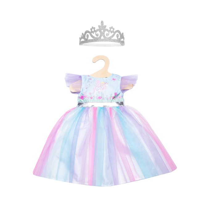 Puppenkleid - Fee und Einhorn - Größe 35 - 45 cm