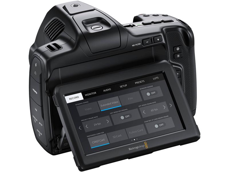 Blackmagic Design Pro Videokamera Pocket Cinema Camera 6K P Professionelle Pocket Camera mit 6K Bildqualität