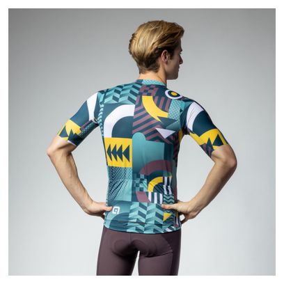 Maillot Manches Courtes Alé Games Multicolor