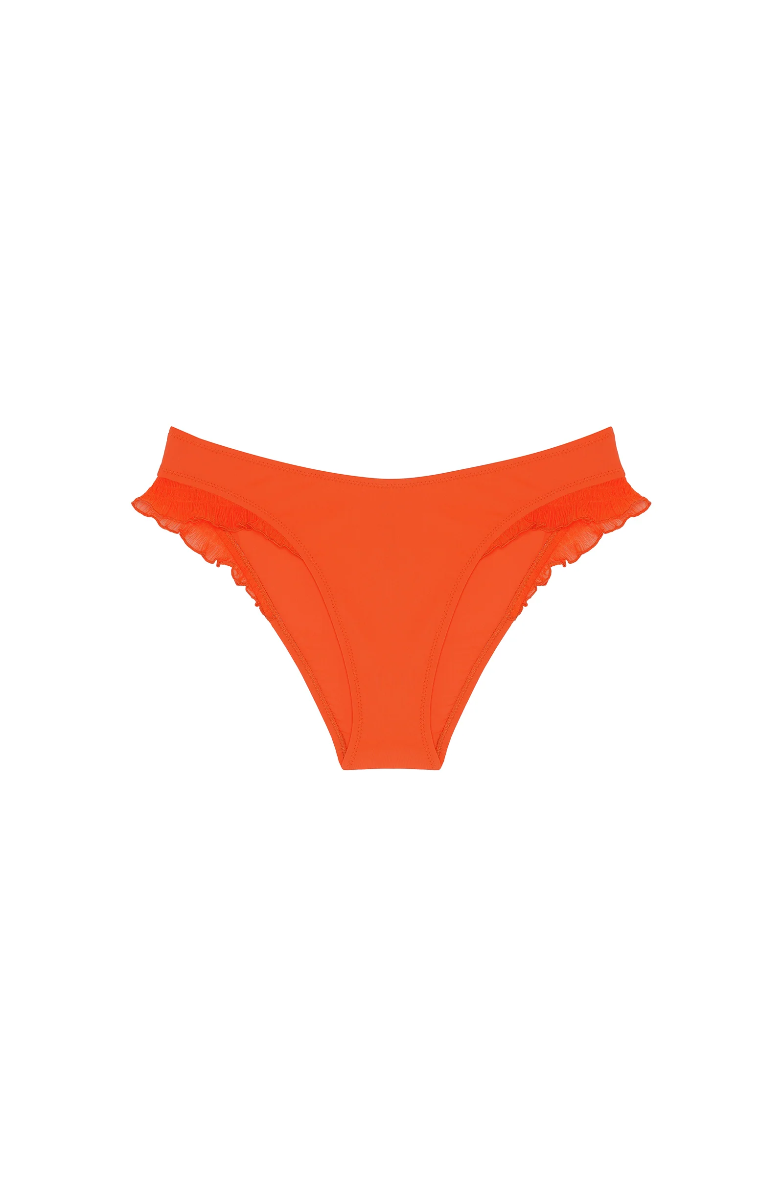 tyma Bas de maillot de bain orange à volants Orange