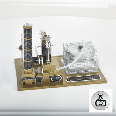 AstroMedia Dampfmaschine Bausatz