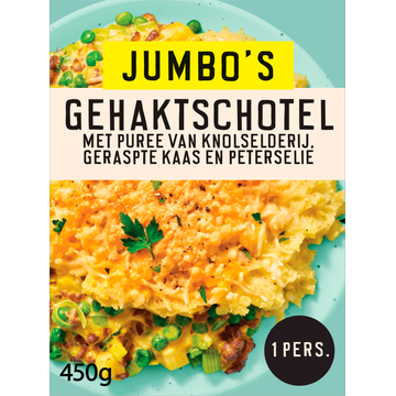 Jumbo's Vriesverse Maaltijd Gehaktschotel 450g