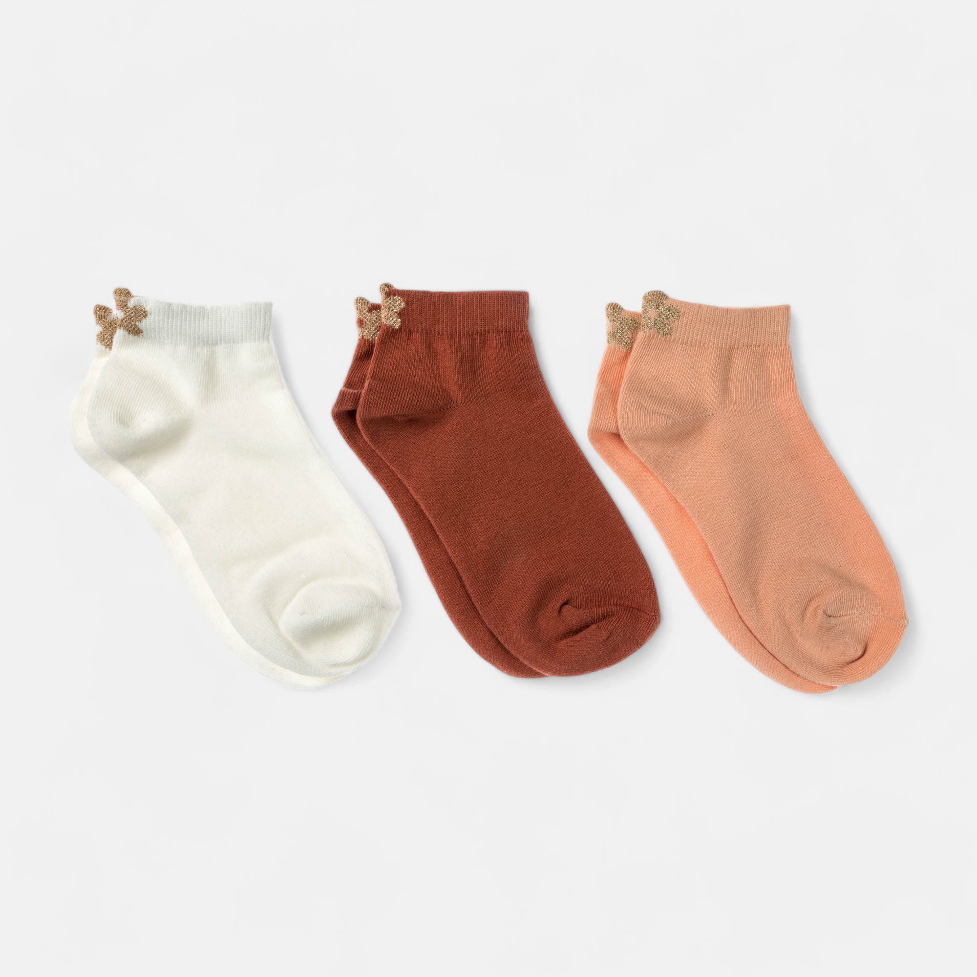 Chaussettes Enfant corail