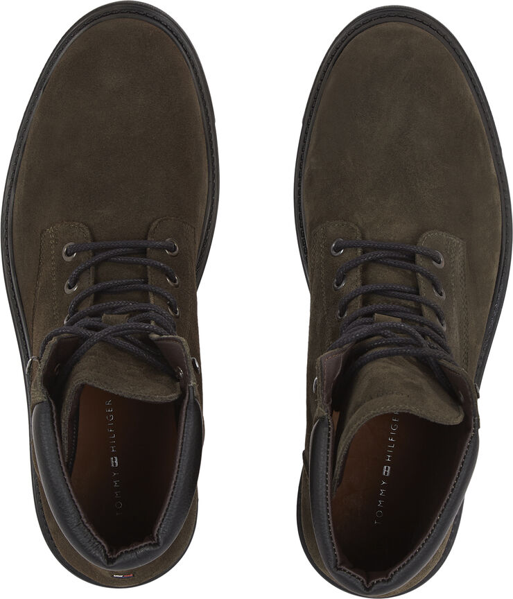 Tommy Hilfiger HILFIGER OUTDOOR SUEDE BOOT Warm military