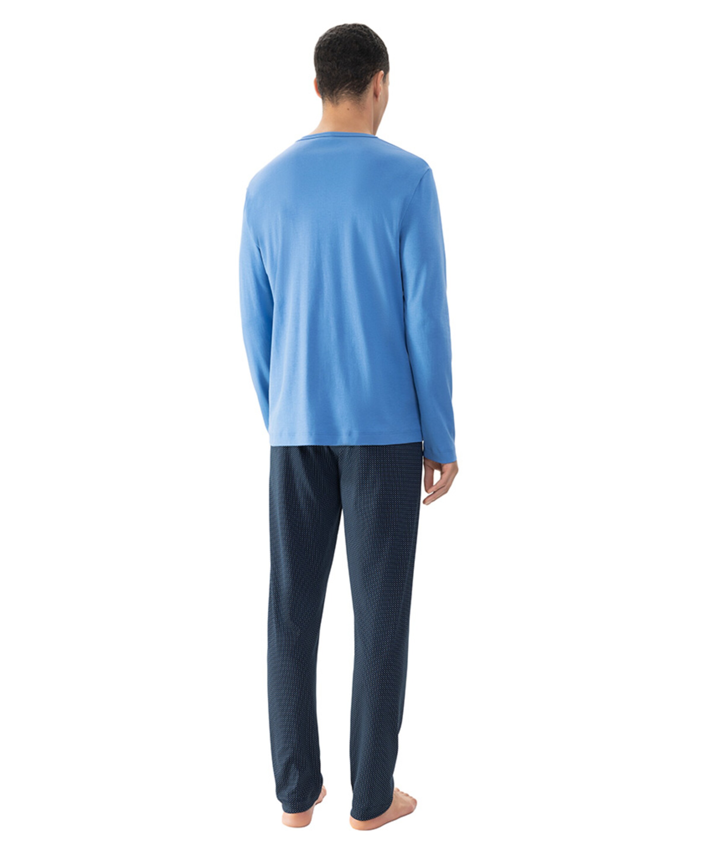 Mey Heren pyjamaset blauw