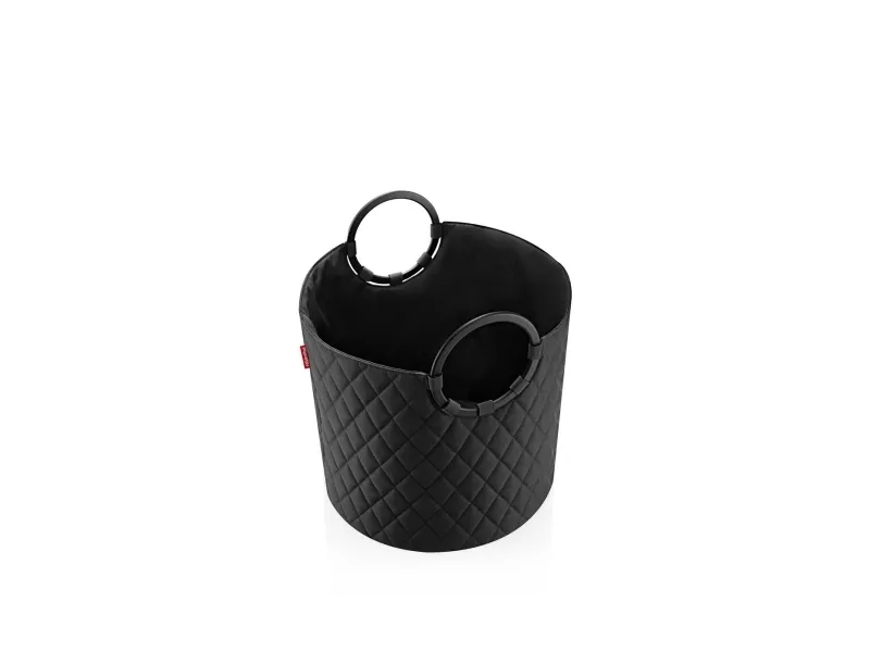 Reisenthel loophome S, Sort, Aluminium, Polyester, Kurv, Monokromatisk, Geometrisk mønster, Indendørs