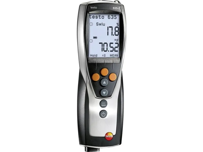 testo 635-2 Luftfugtighedsmåler (hygrometer) 0 % rF 100 % rF Dataloggerfunktion