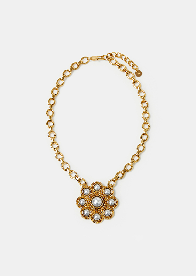 Collier Nicoletadoré pendentif fleur