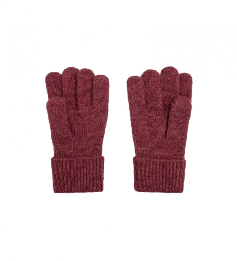Luvas Pepe Jeans Tallis, cor bordô