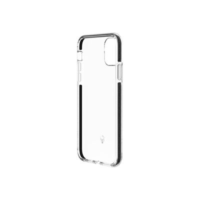 Force Case Life - coque de protection pour Iphone 11 Pro Max - transparent contour noir