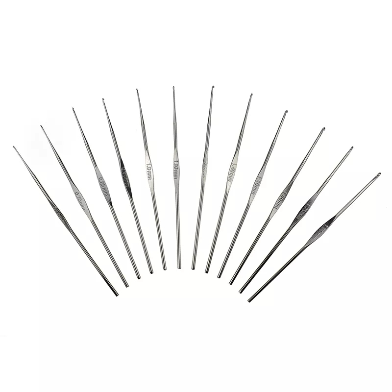 (99-tlg. Set) Häkel Handwerk Starter Kit DIY Mercerie Nadeln mit Massband   Etui