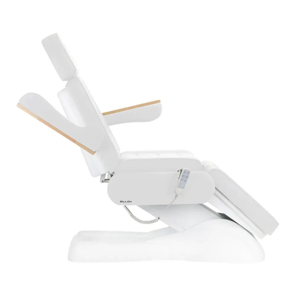 Activeshop Elektrisk Kosmetikstol SILLON Lux 273b, hvid med 3 motorer