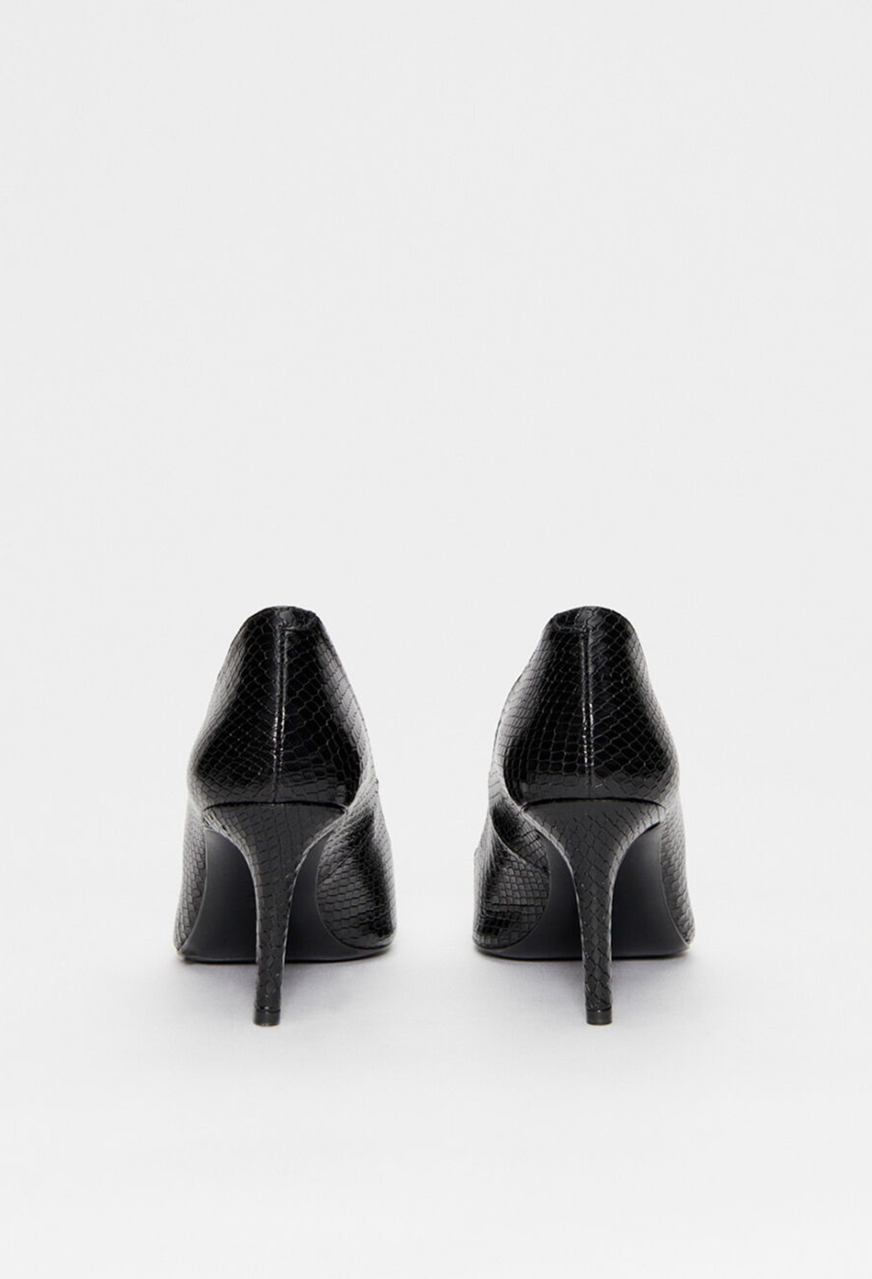 Escarpins fa&ccedil;on python