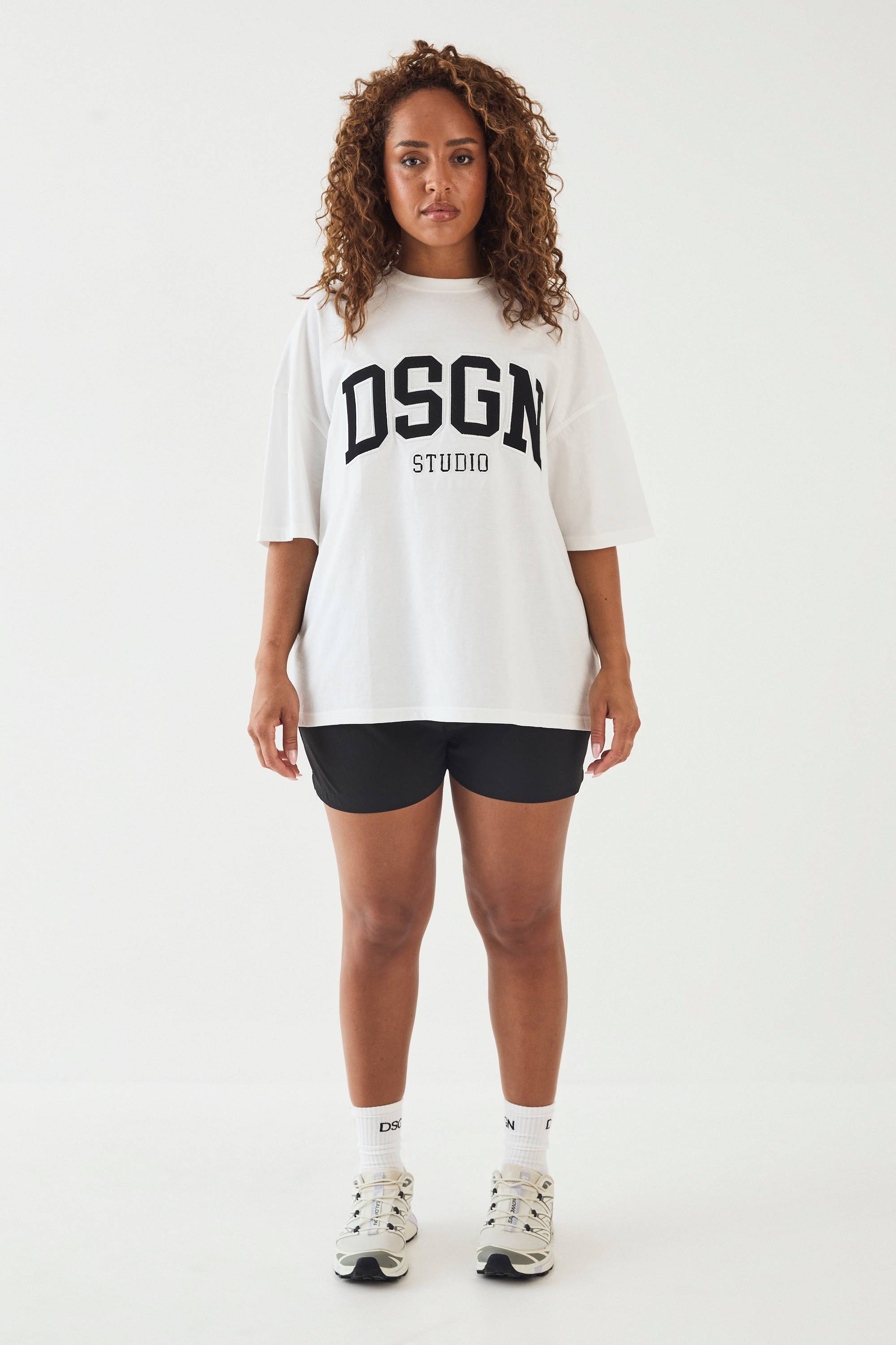 T-shirt Oversize À Appliqué Collegiate Dsgn Studio