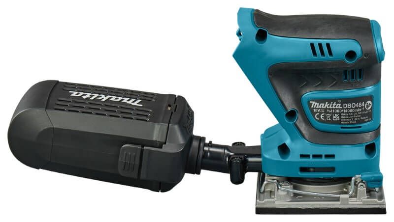 Makita DBO484Z 18V Li-ion accu handpalm vlakschuurmachine body