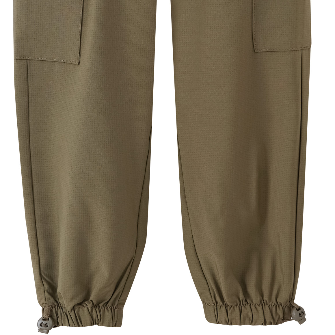 Beatwear Jungen Cargohose mit Elastikbund dunkelgrün