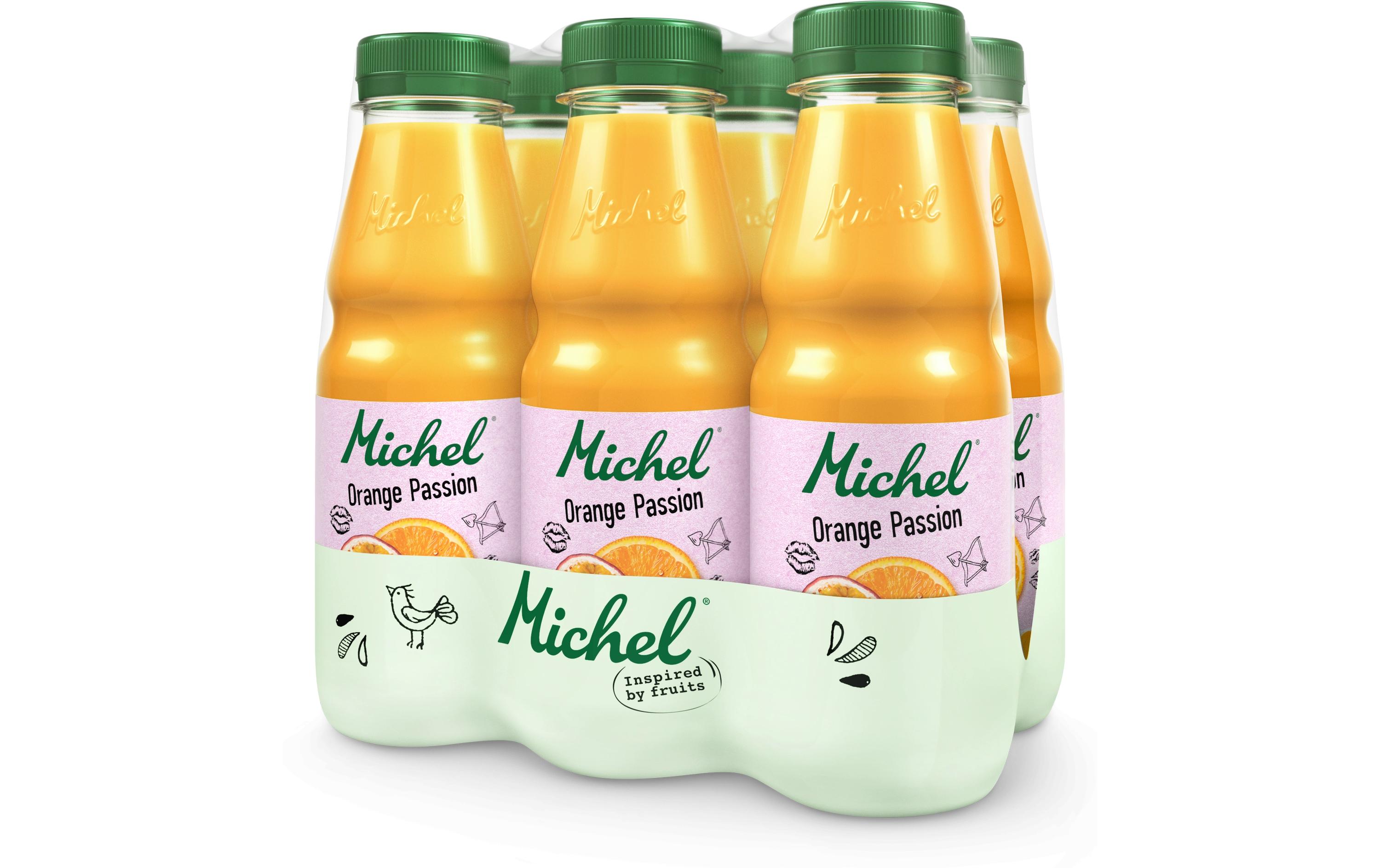 Säfte Orange Passion 6 x 0.33 lOrangen-Passionsfruchtnektar mit 40% Fruchtsäften