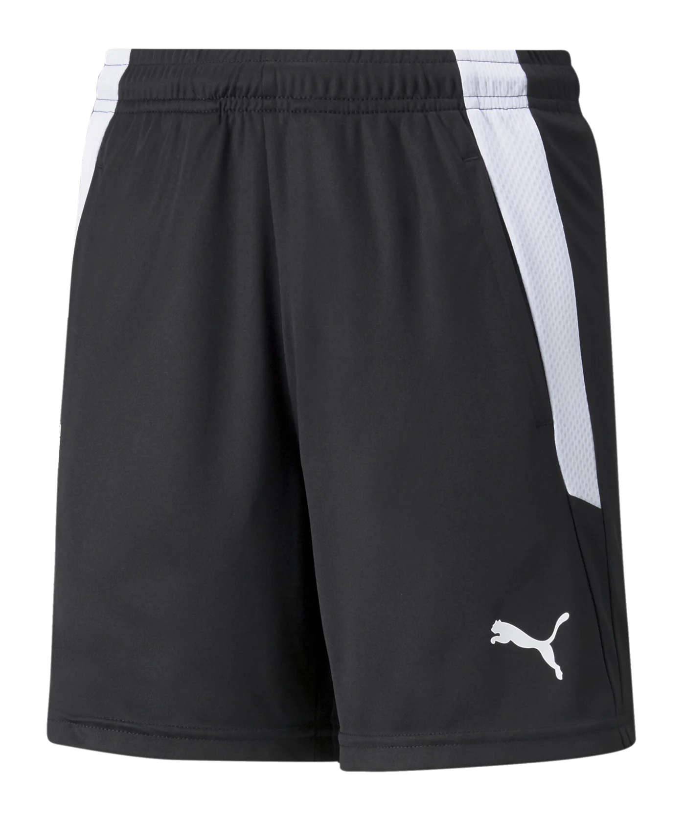 PUMA teamLIGA 2 Short Kids Schwarz Weiss F03
