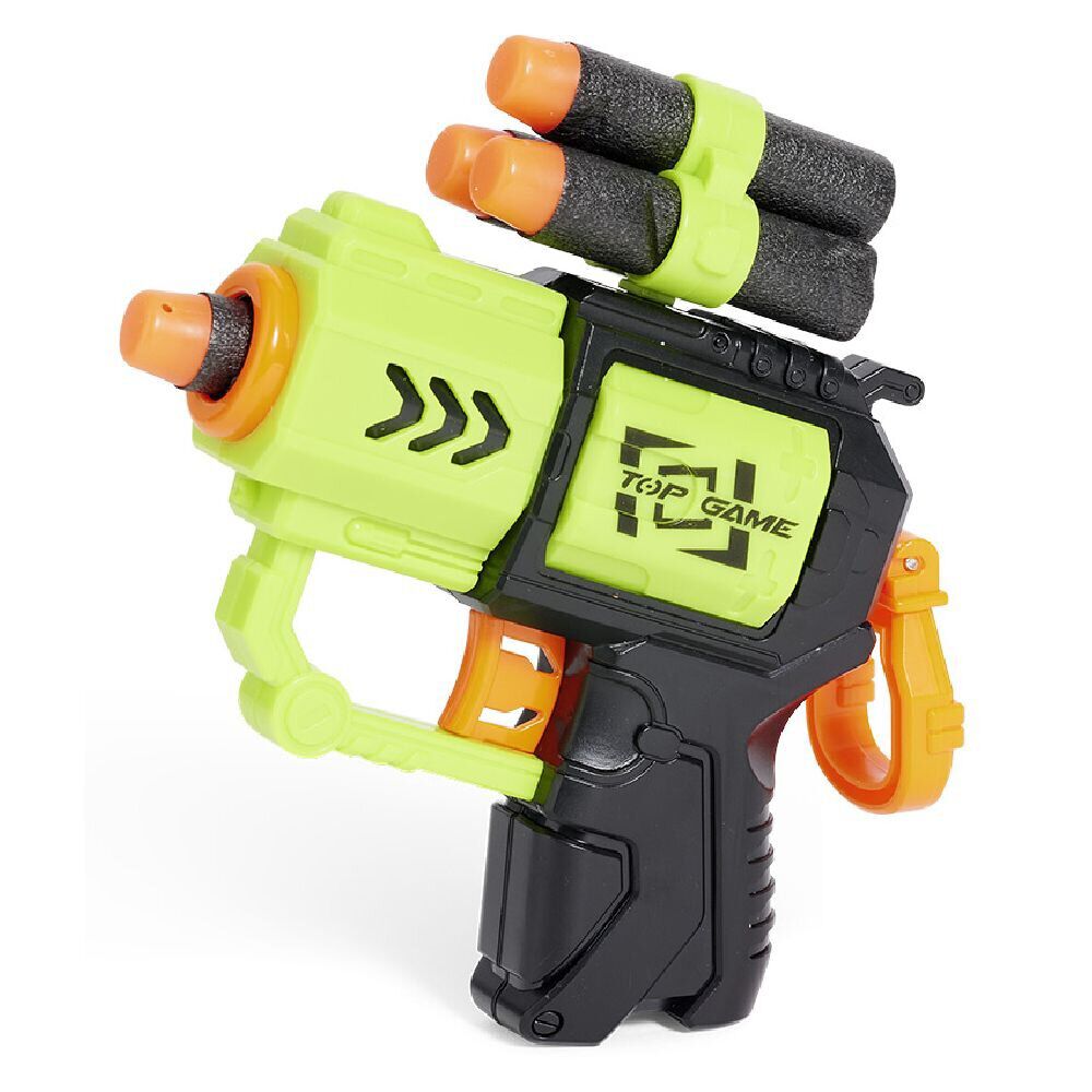 Pistolet Air Blaster avec 4 balles en mousse