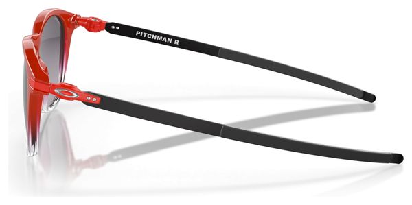 Lunettes Oakley Pitchman R Edition Fabio Quartararo Red - Prizm Grey Gradient / Ref : OO9439-1750