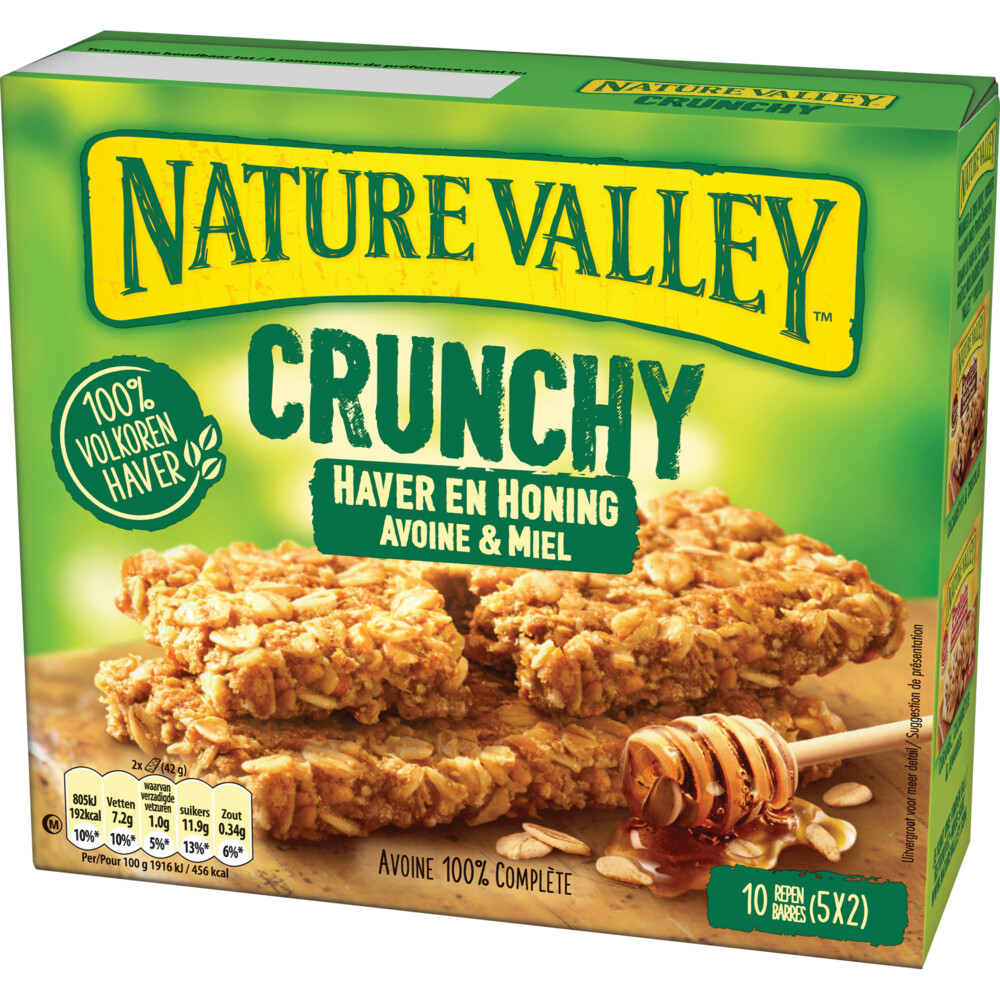 Nature Valley Crunchy Haver en Honing5x2 stuks