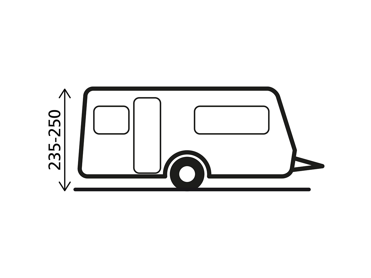 Brunner Skia 300 Air tech caravan/bus luifel