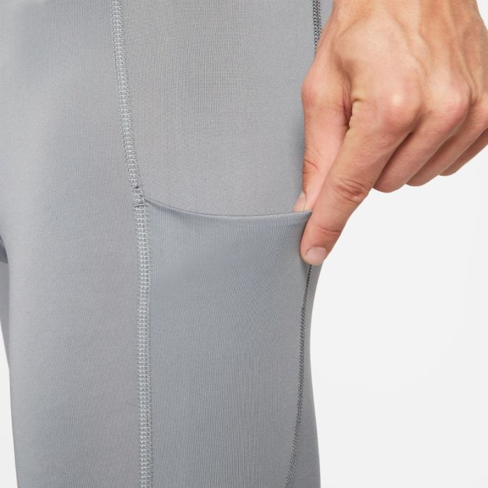 Nike Herre Lange tights Dri-FIT Pro Tights Grå