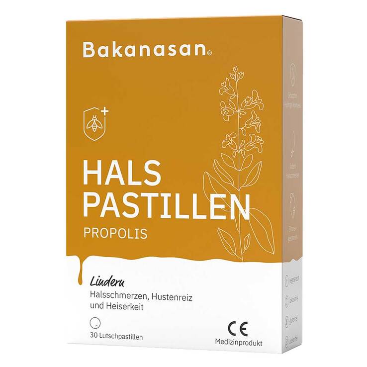 Bakanasan Halspastillen Propolis, 30 St