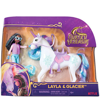 Unicorn Academy Spielzeugfiguren - 13,5 cm - Layla & Glacier