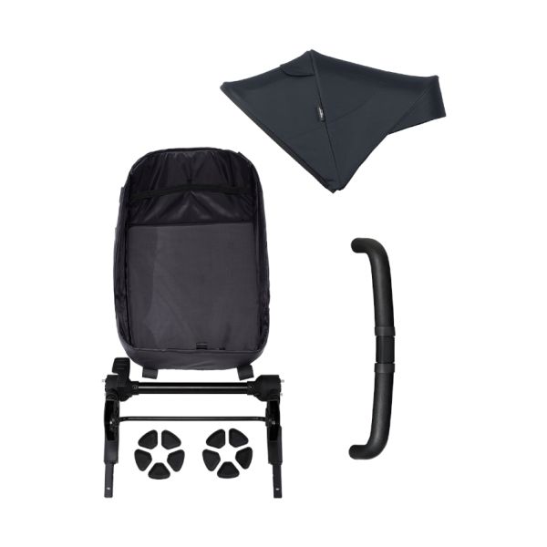 Easywalker Harvey 5 Duo Extension Set - Mineral Grey
