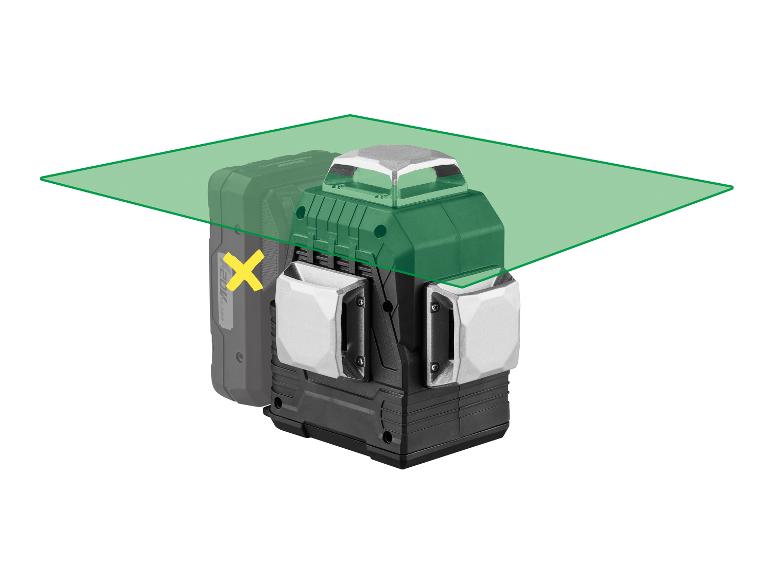 Accu-kruislijnlaser 20 V zonder accu en lader