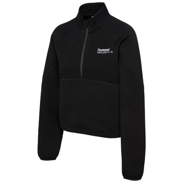 Hummel Dame Trøjer Tech Fleece Boxy Half-Zip Sort