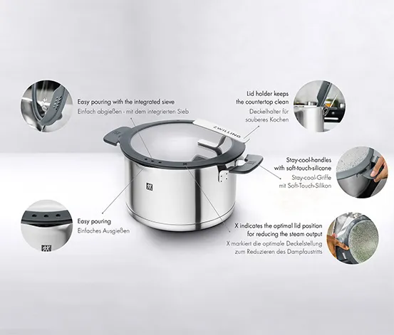 ZWILLING Kochtopfset »Simplify«, 4-teilig