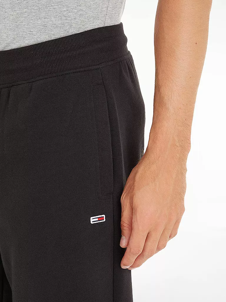 TOMMY JEANS Jogginghose  schwarz