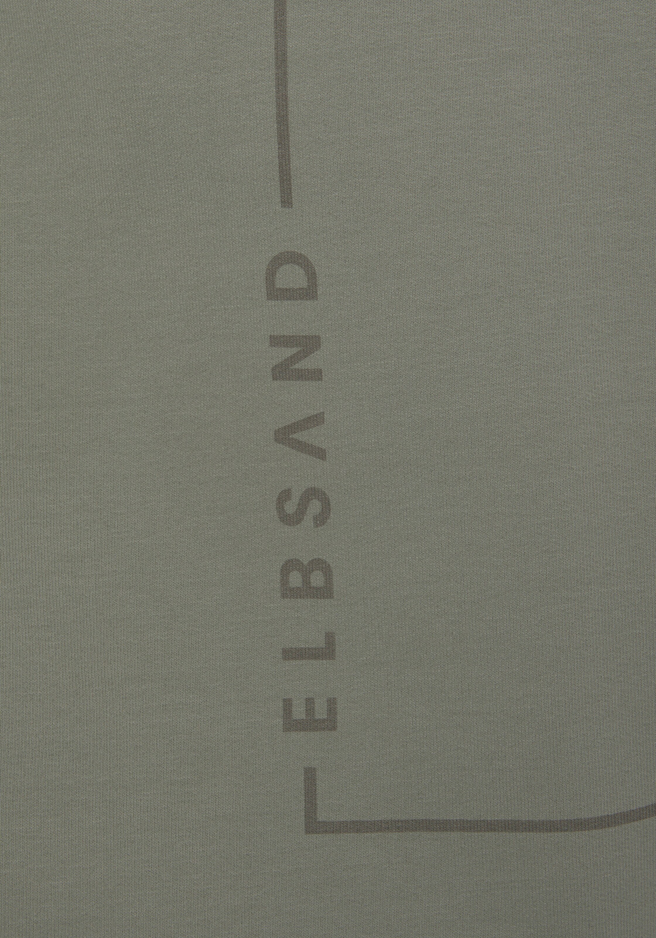 Elbsand Kapuzensweatshirt in khaki