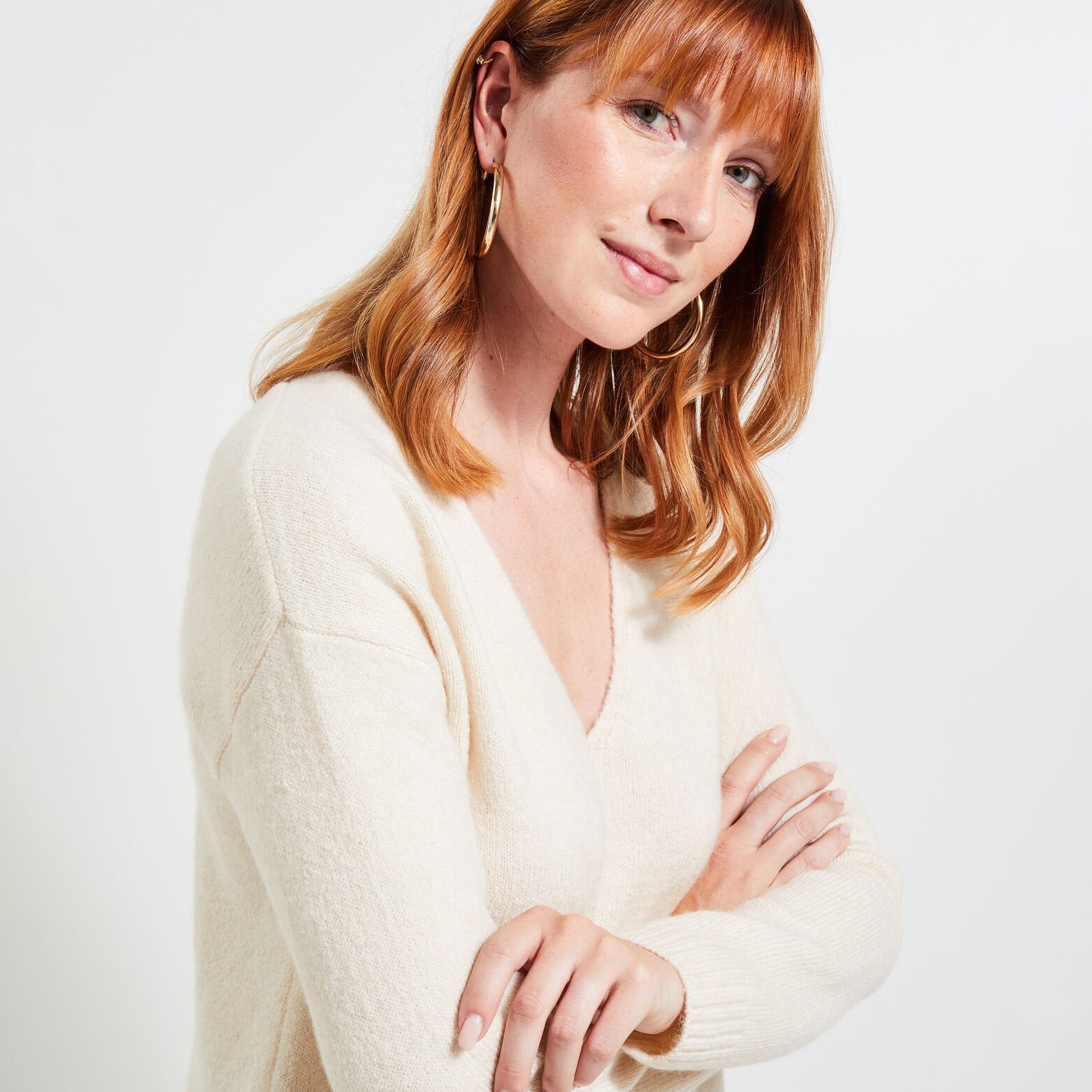 Pull loose femme